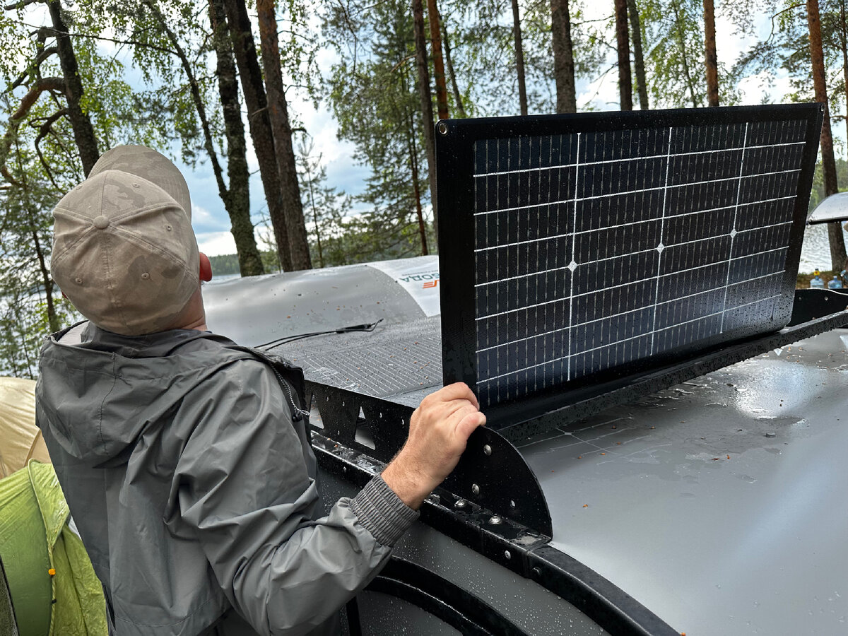 Взяли прицеп-каплю напрокат. Проблема или решение проблемы? | Автодом и ...