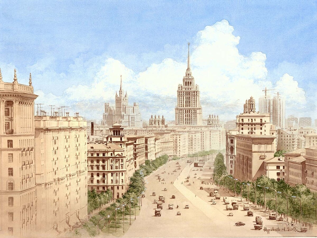 винтажная москва