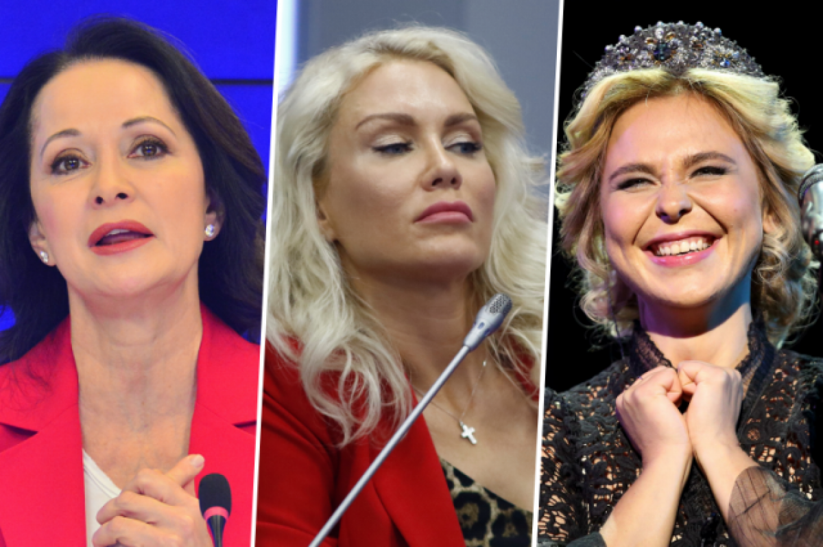    Ольга Кабо, Екатерина Гордон, Пелагея.