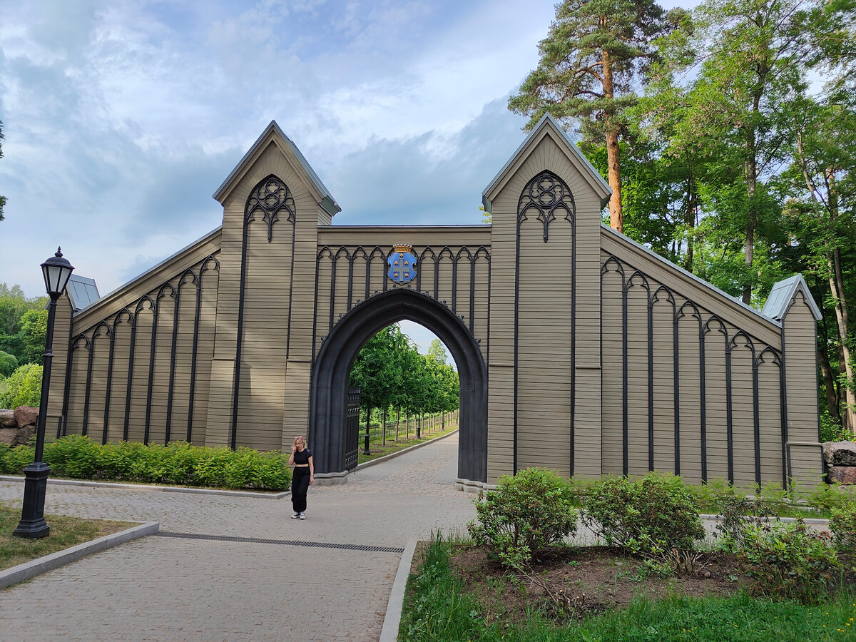 📍Вход в парк Монрепо. Выборг. Остров Твердыш. 60.732374, 28.725769