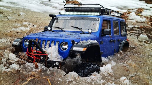 УАЗ сюда не полезет! ... Вот почему JEEP WRANGLER ТОПовый внедорожник... RC OFFroad 4x4