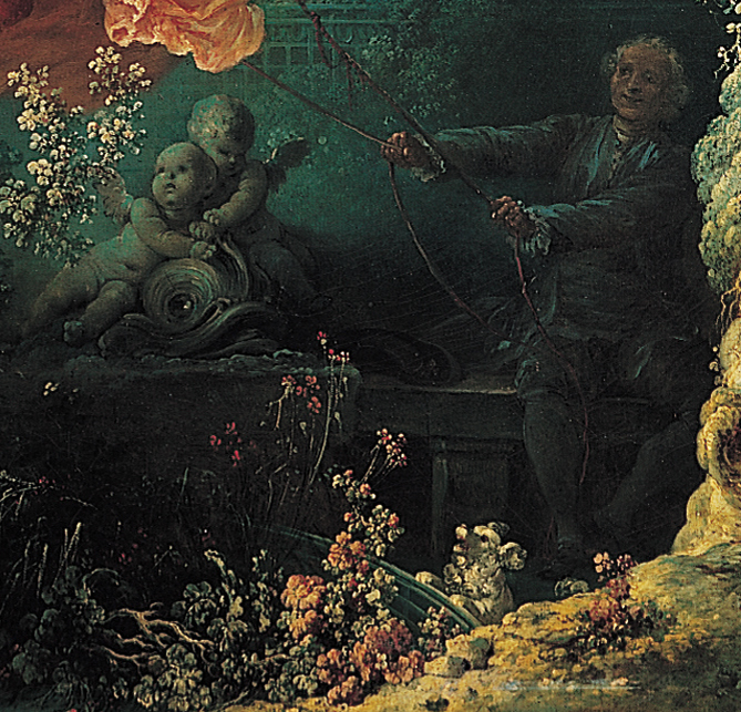 Жан-Оноре Фрагонар, «Качели», 1767 г., Коллекция Уоллеса, Лондон, Великобритания. 