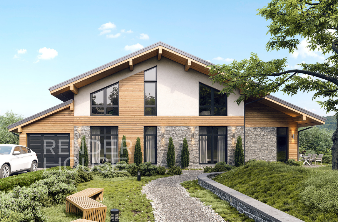 Проект БОЛЬЦАНО, Render House