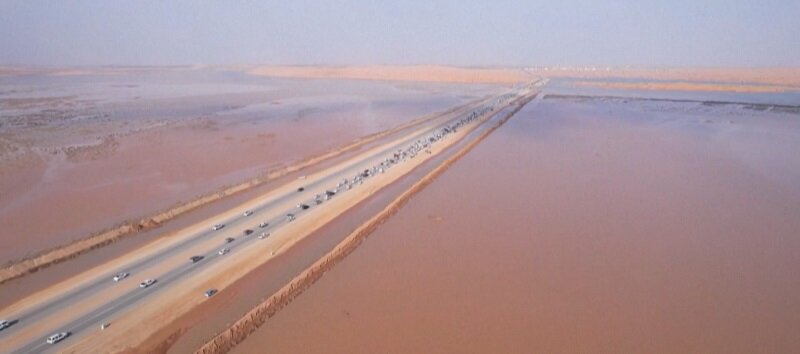 Наводнение в Саудовской Аравии