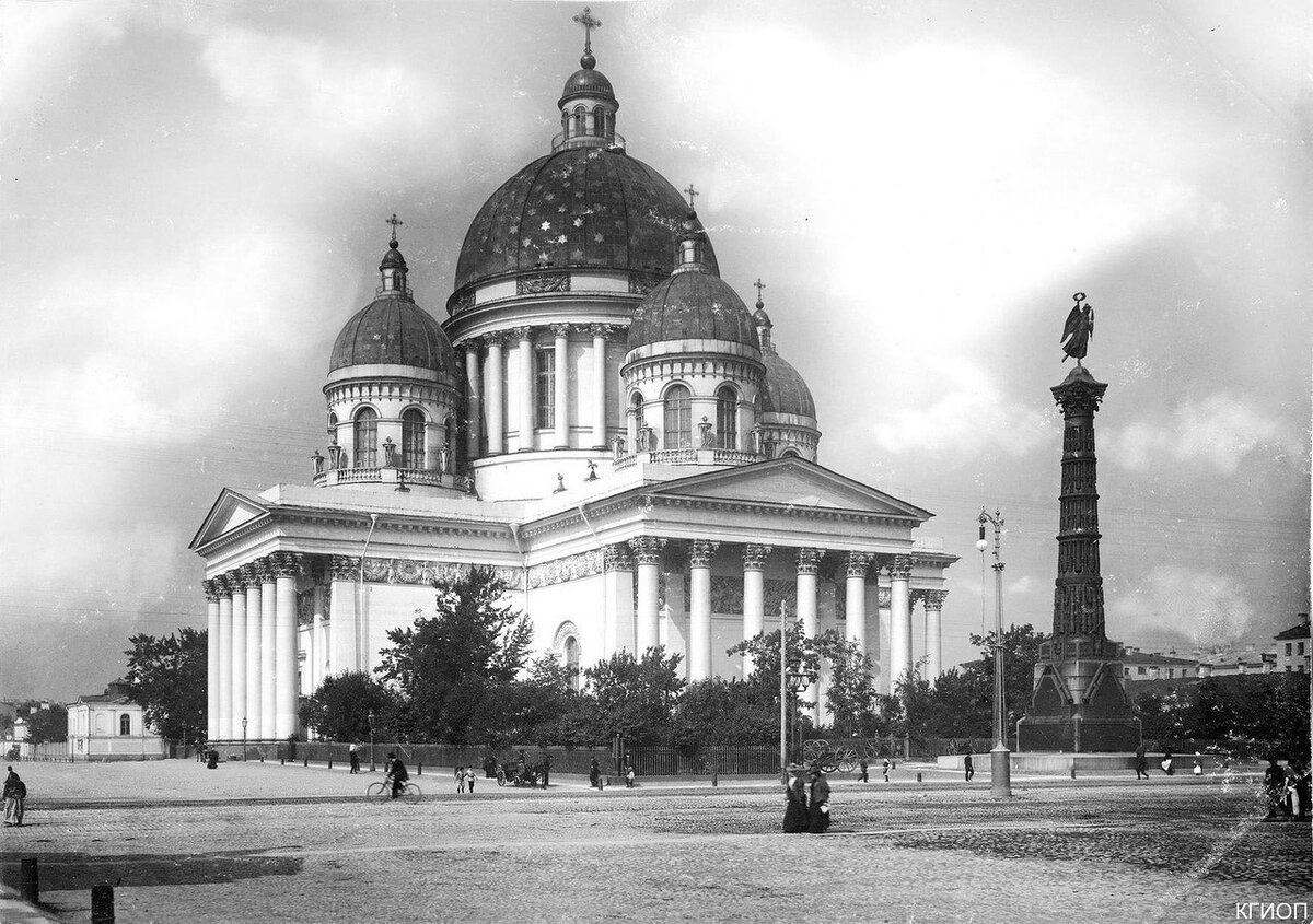 Троицкий собор Архангельск 1929