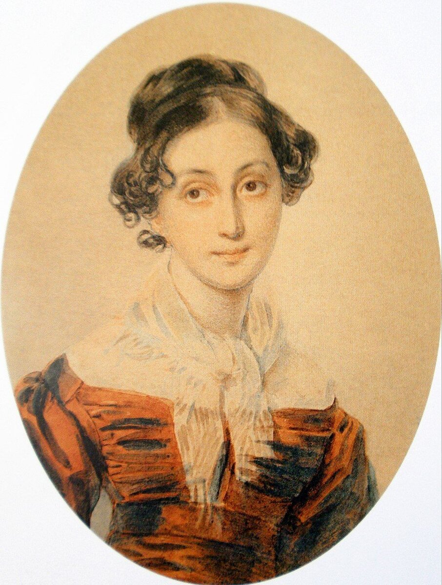 П.Ф.Соколов: Анна Алексеевна Оленина (11.08.1808 — 18.12.1888)