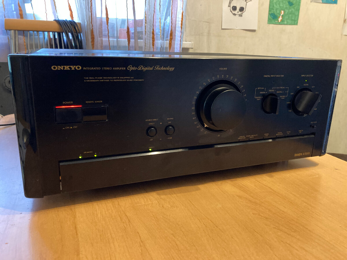 Полный усилитель конца 80-х: Onkyo Integra A-2001 | Prophetmaster