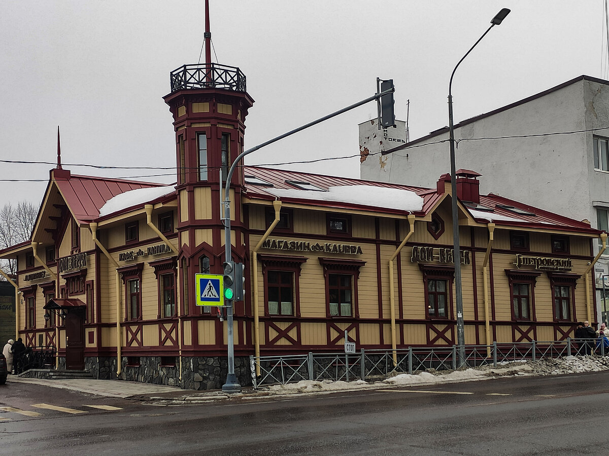 В Сортавале воссоздали дом Карла Берга 1878 года постройки - "Республика"