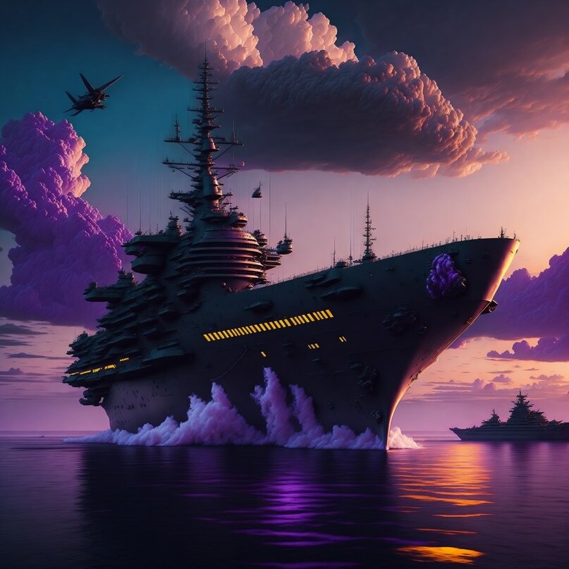 Военный корабль Содружества патрулирует зону рядом с Пеленой.