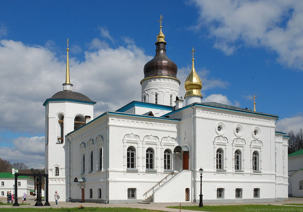 Елеазаров монастырь, Псковский район, где в начале XVI века жил монах Филофей Псковский