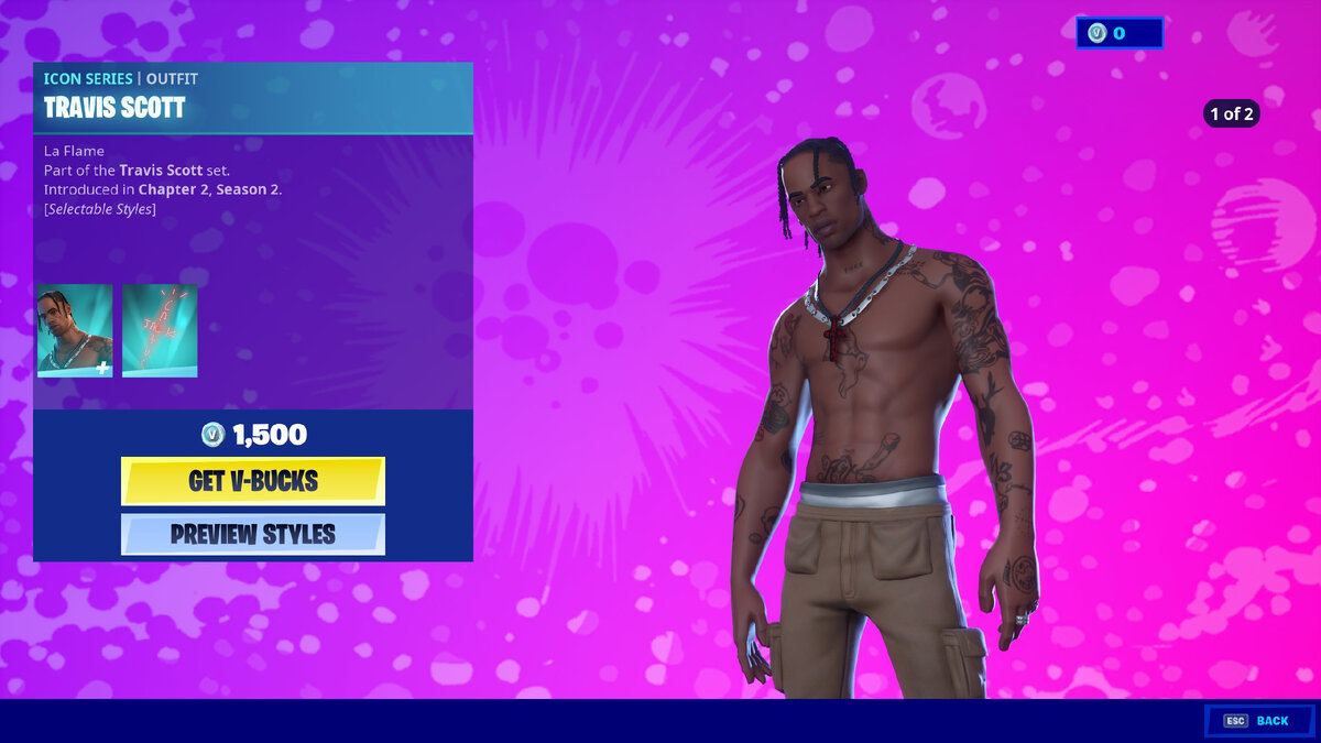 Для всех не секрет что скин Travis Scott последний раз появлялся в игре три года назад. Компания Epic Games не раз давала надежды и намеки на возвращение этого скина, но к сожалению до сих пор это так и остались намеки. В этот раз Epic Games выпускают большинство скинов известных исполнителей и артистов международного уровня практически подряд. Поэтому по их убеждениям , в июне выходит альбом исполнителя Travis Scott, над которым исполнитель работал более двух лет, что вполне возможно и поможет с продвижением альбома фестивалем или же просто легендарным возвращением скина в игру.