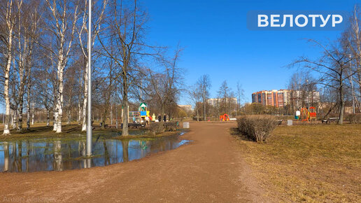 Дневная велопрогулка по городу.Красногвардейский район.Санкт-Петербург