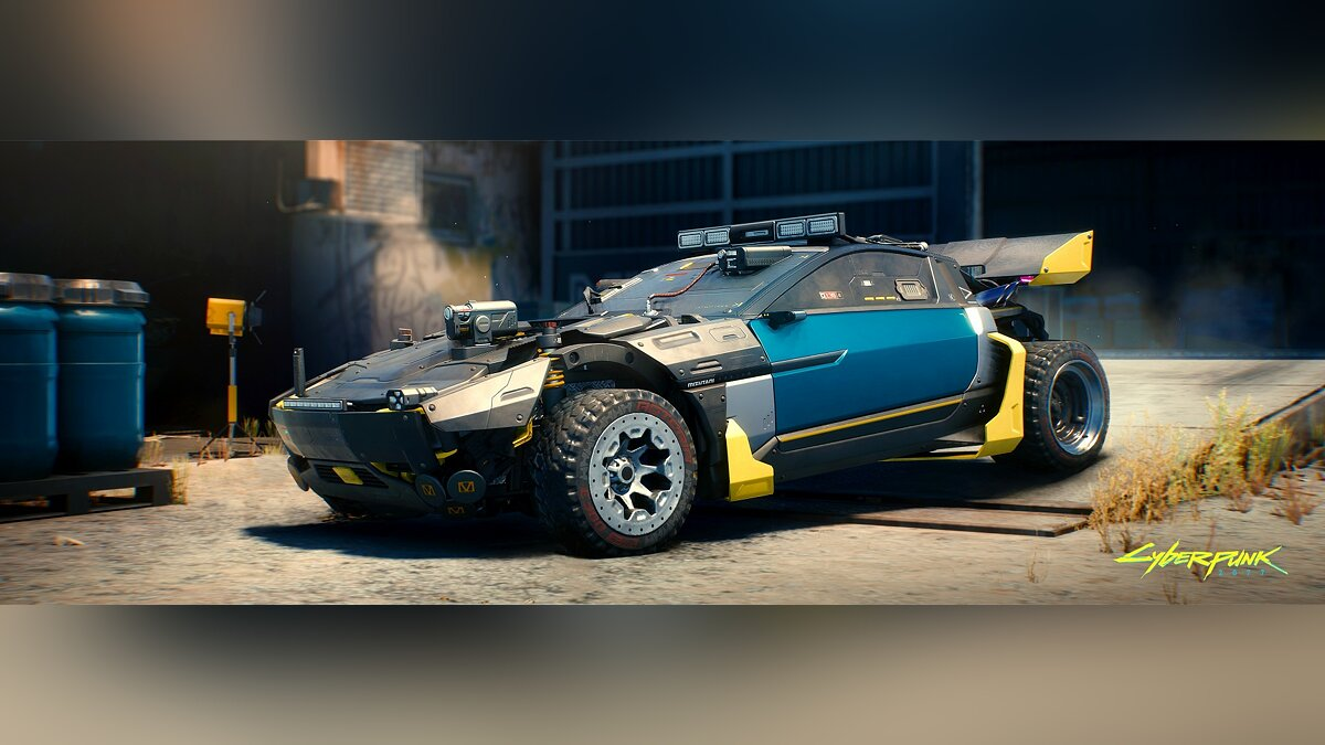 Cyberpunk 2077 машины Жига