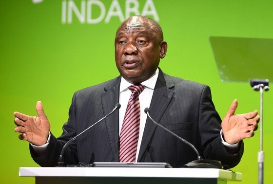    Президент Южно-Африканской Республики Сирил Рамафоса