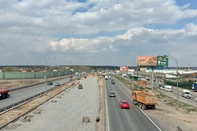    Развязка на пересечении Дмитровского шоссе и Северного обхода Лобни © Пресс-служба Министерства транспорта и дорожной инфраструктуры Московской области