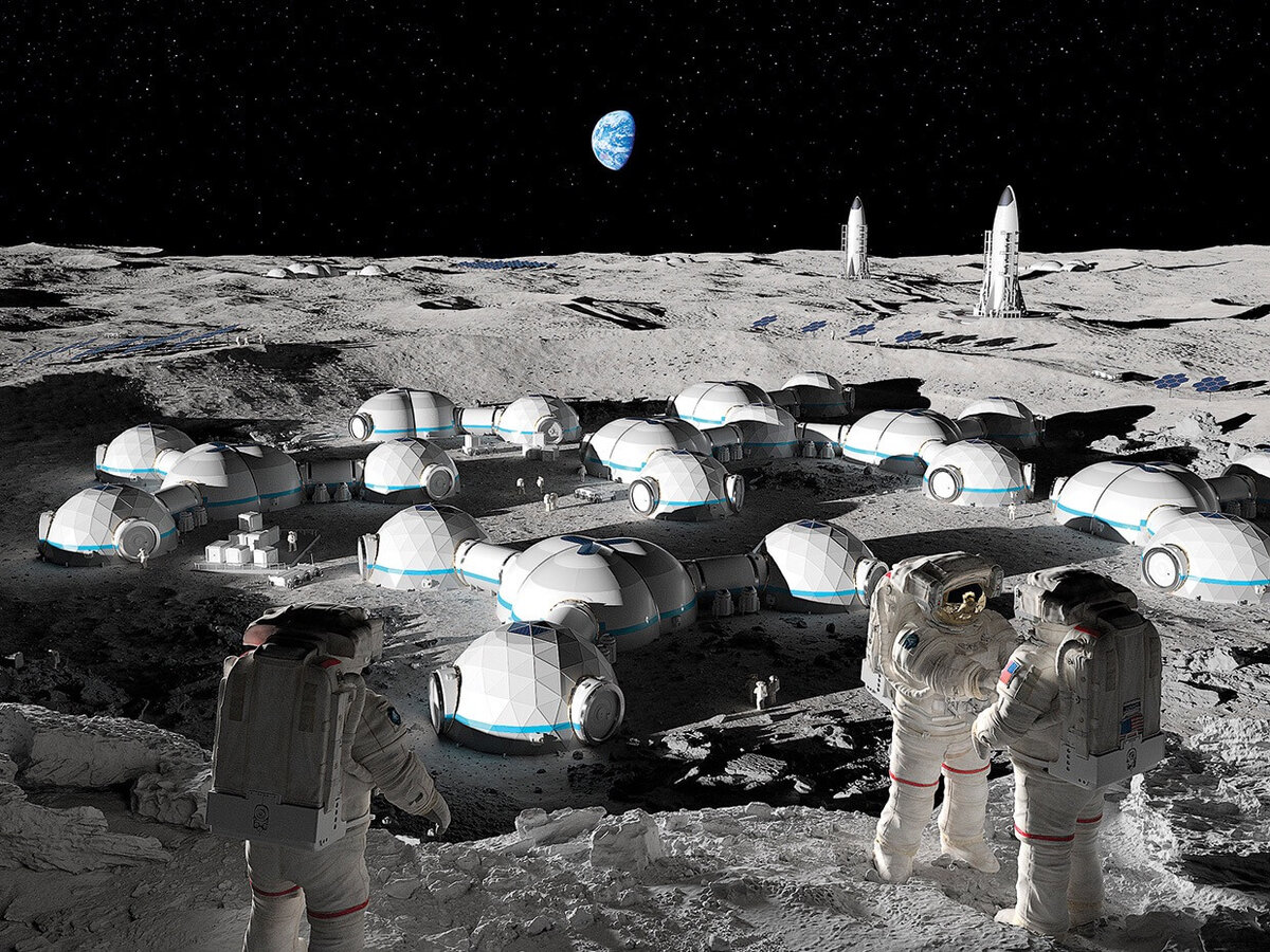 Есть ли на луне. Лунная база. База на Луне. Космическая база на Луне. Станция на Луне.