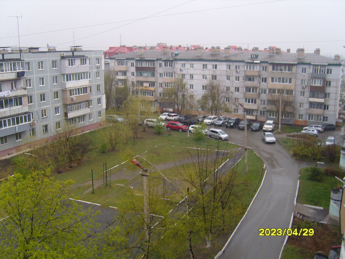 Дождь на улице