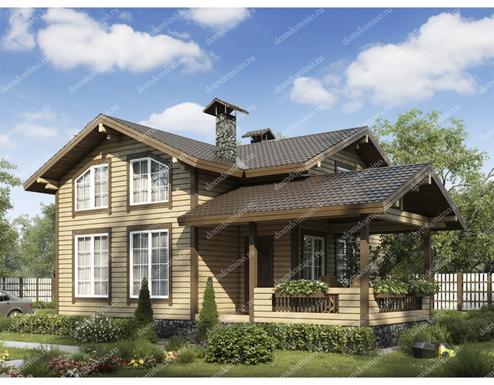 Наш проект каркасного дома «Пирогов» 