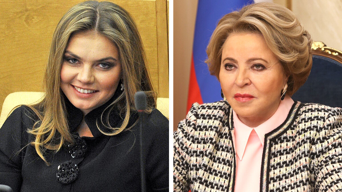    Алина Кабаева и Валентина Матвиенко