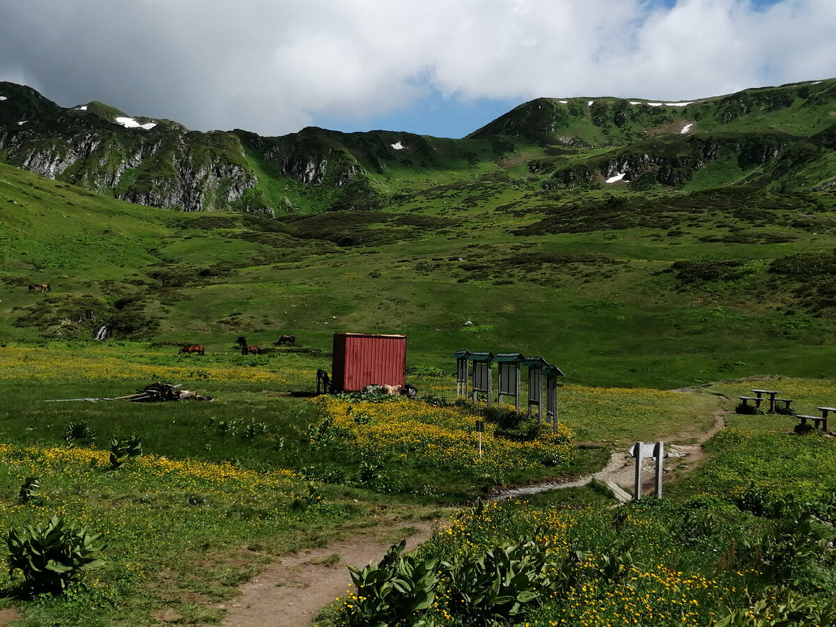 Бзерпинский карниз лагерь