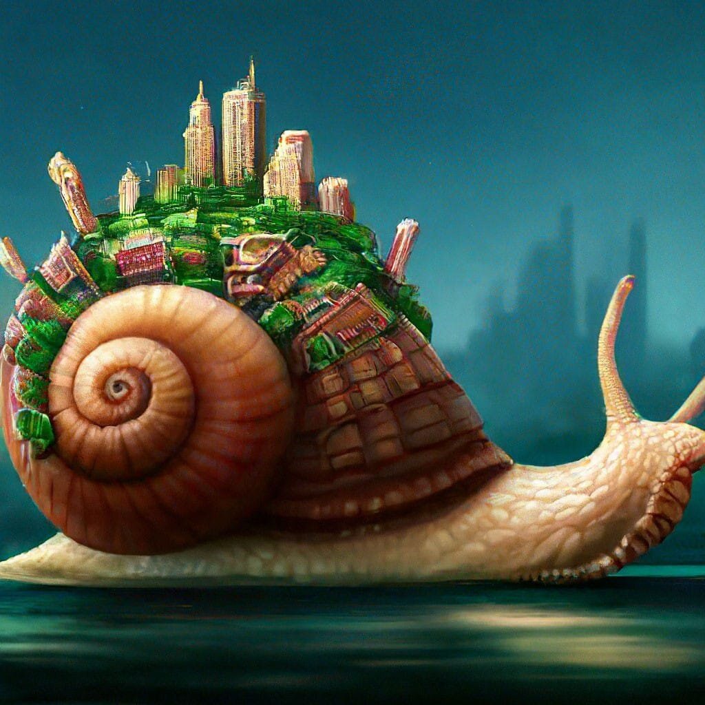 Рисунок созданный программой "Шедеврум"