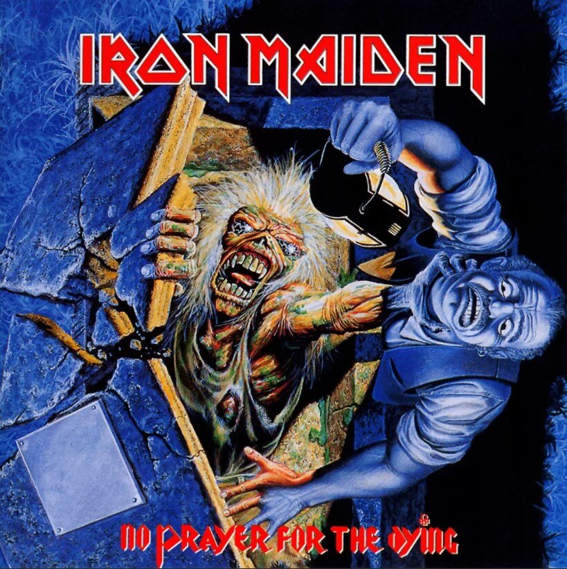 Обложка альбома Iron Maiden "No Prayer For The Dying"