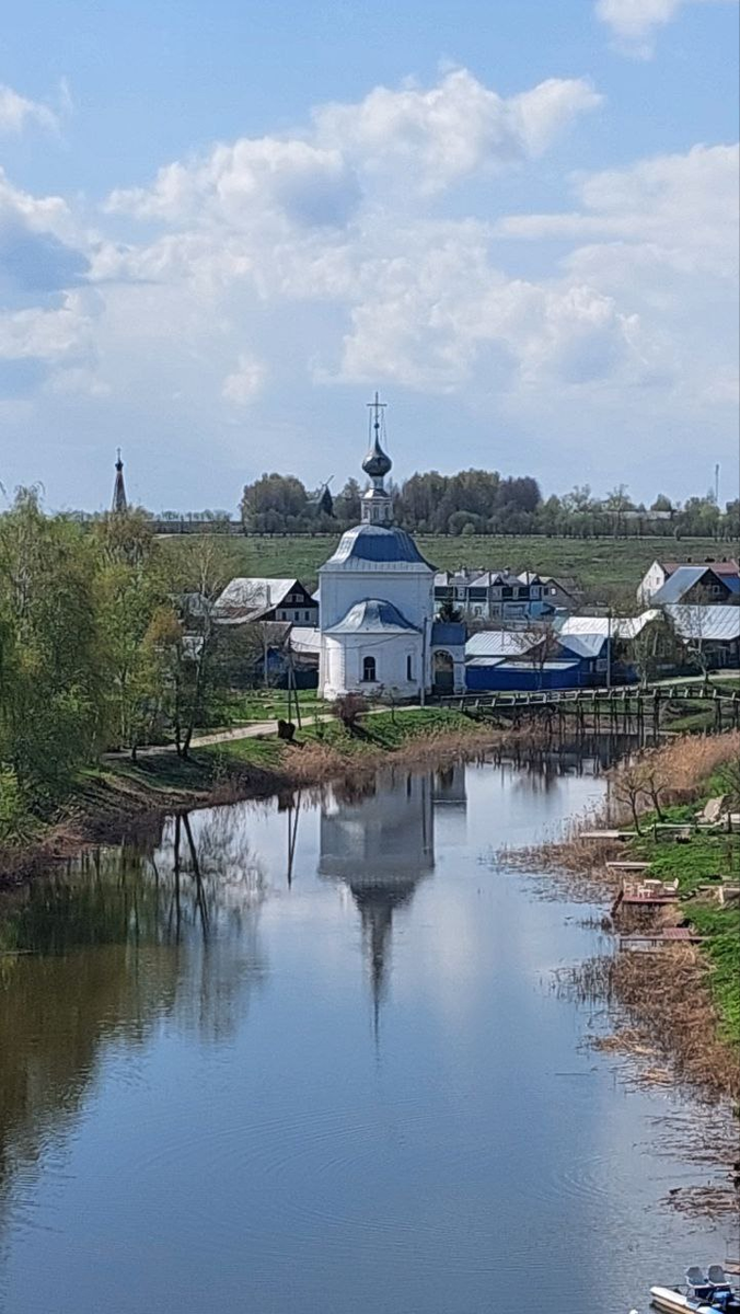 Суздаль, вид на реку