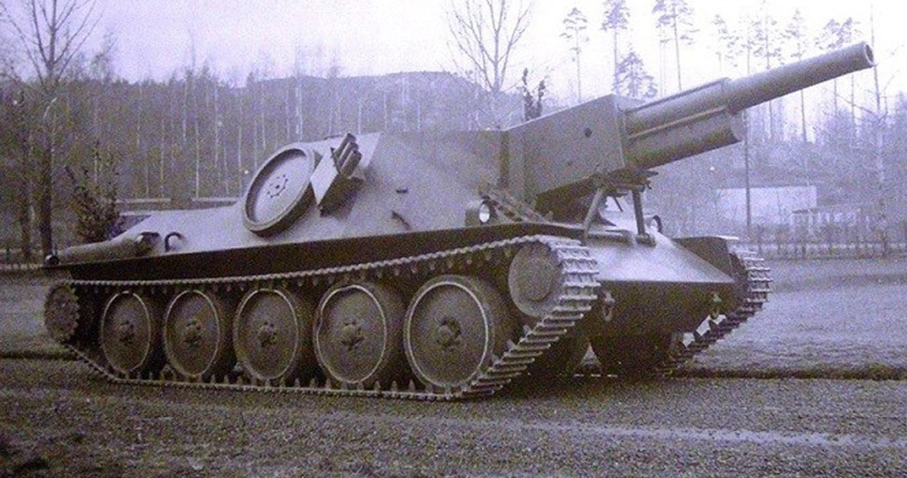 Шведский пониженный штурмовик с магазинным заряжанием