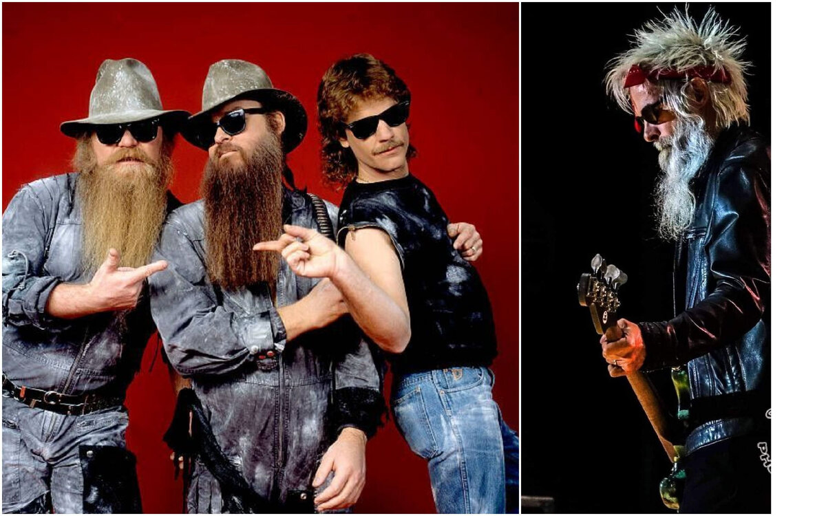 Классический состав ZZ TOP и их нынешний басист Элвуд Фрэнсис