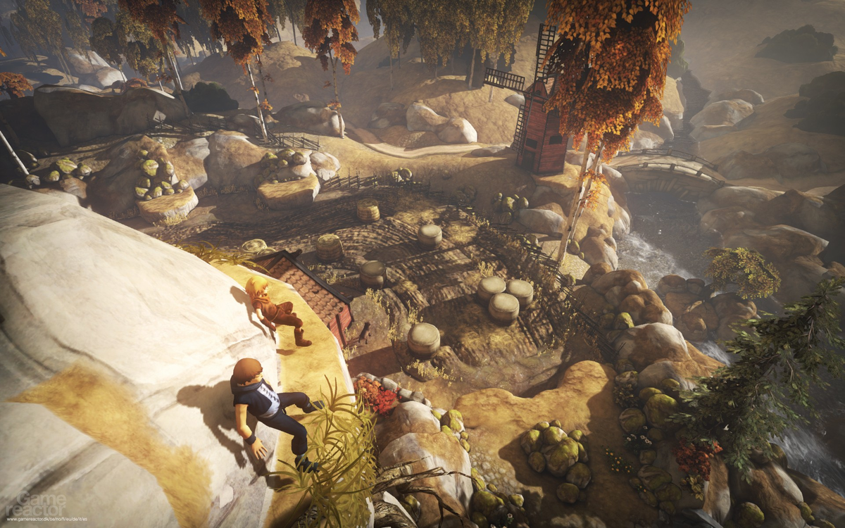 Brother a tale of two. Brothers a Tale of two sons ps4. Brothers: a Tale of two sons ps4 диск. Two brothers игра. Brothers: a Tale of two sons геймплей