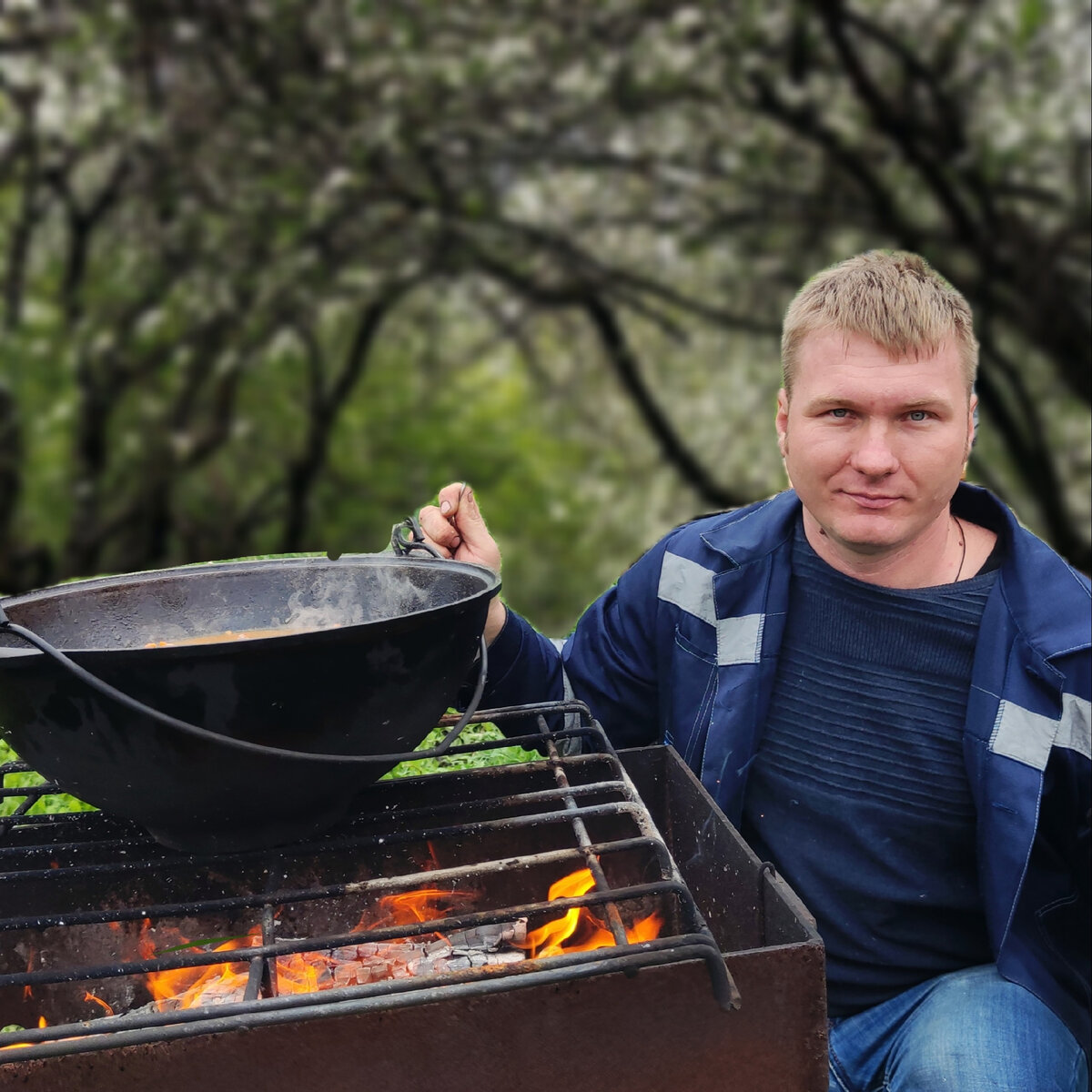 Рисовая каша с мясом в КАЗАНЕ 