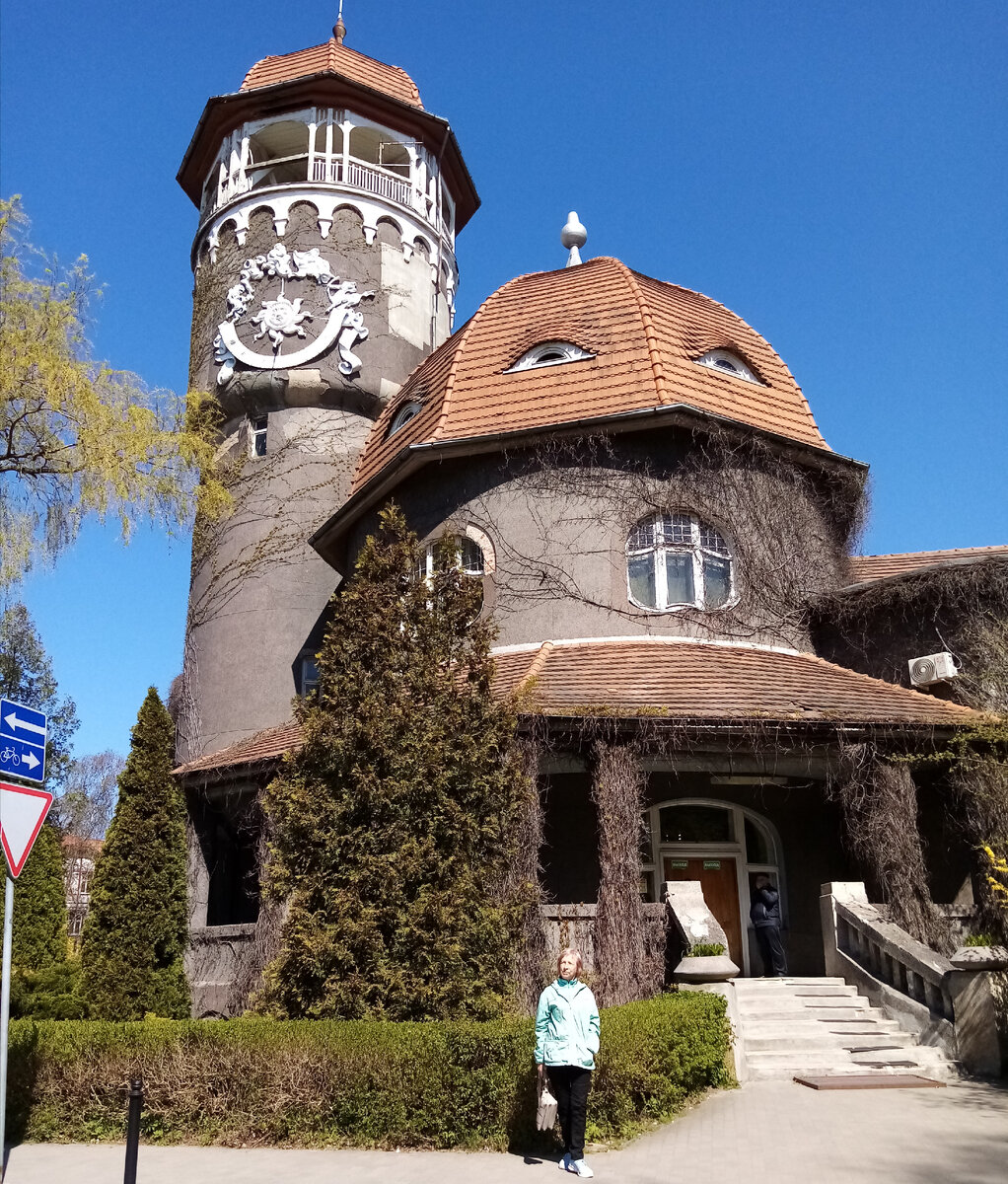 Водонапорная башня в Светлогорске.