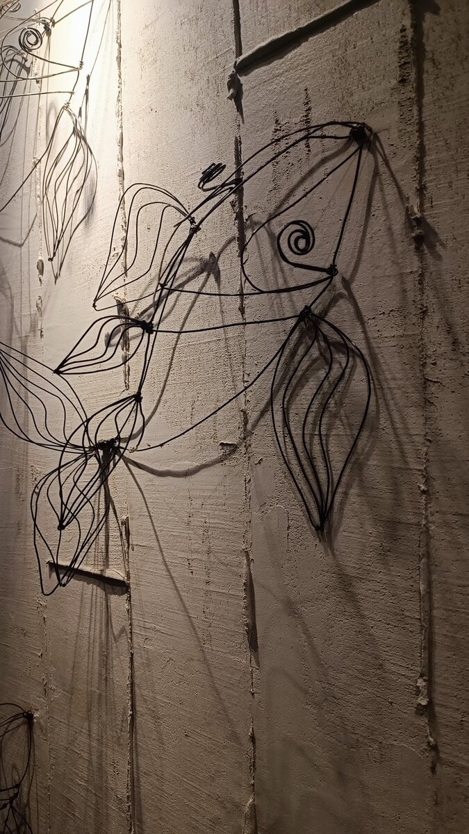 Рыбка из проволки