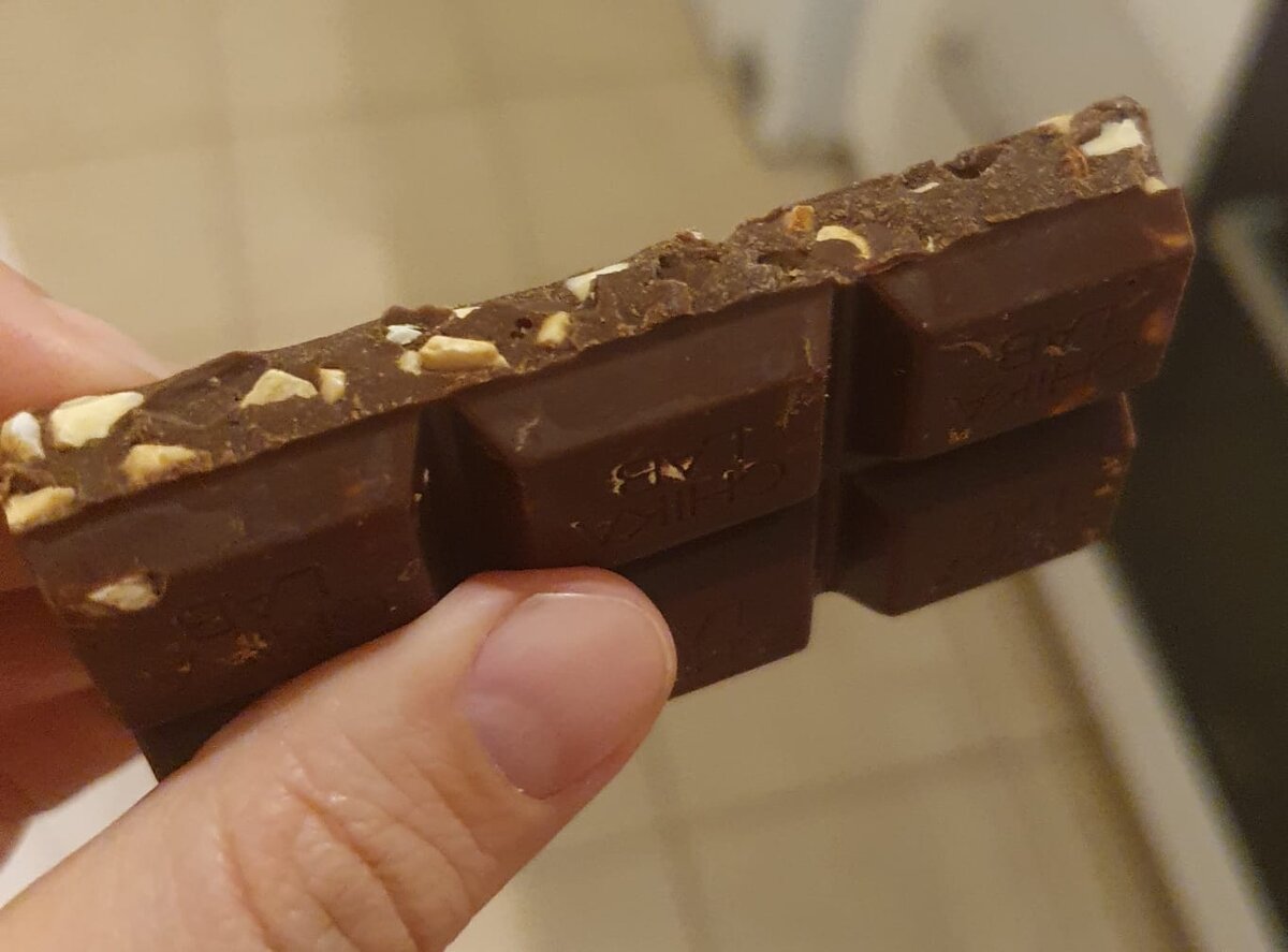 Шоколадка на разломе