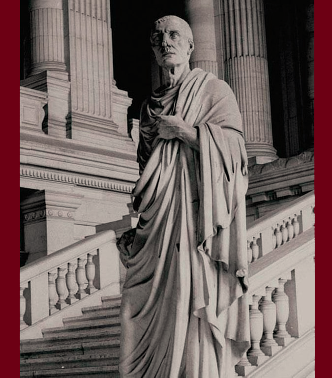 титан цезарь. марк туллий цицерон. римский философ цицерон. до н. марк туллий цицерон статуя.