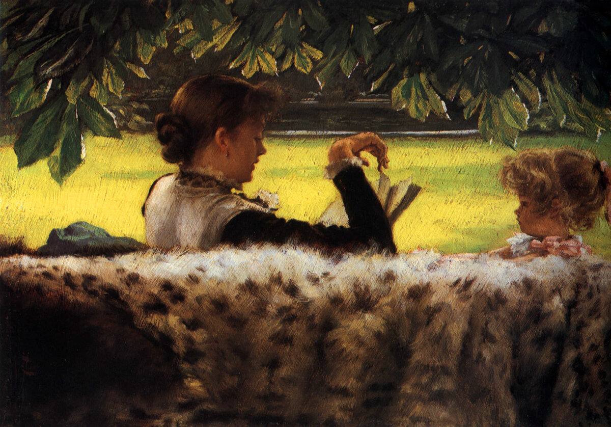 Джеймс Тиссо – Reading a Story