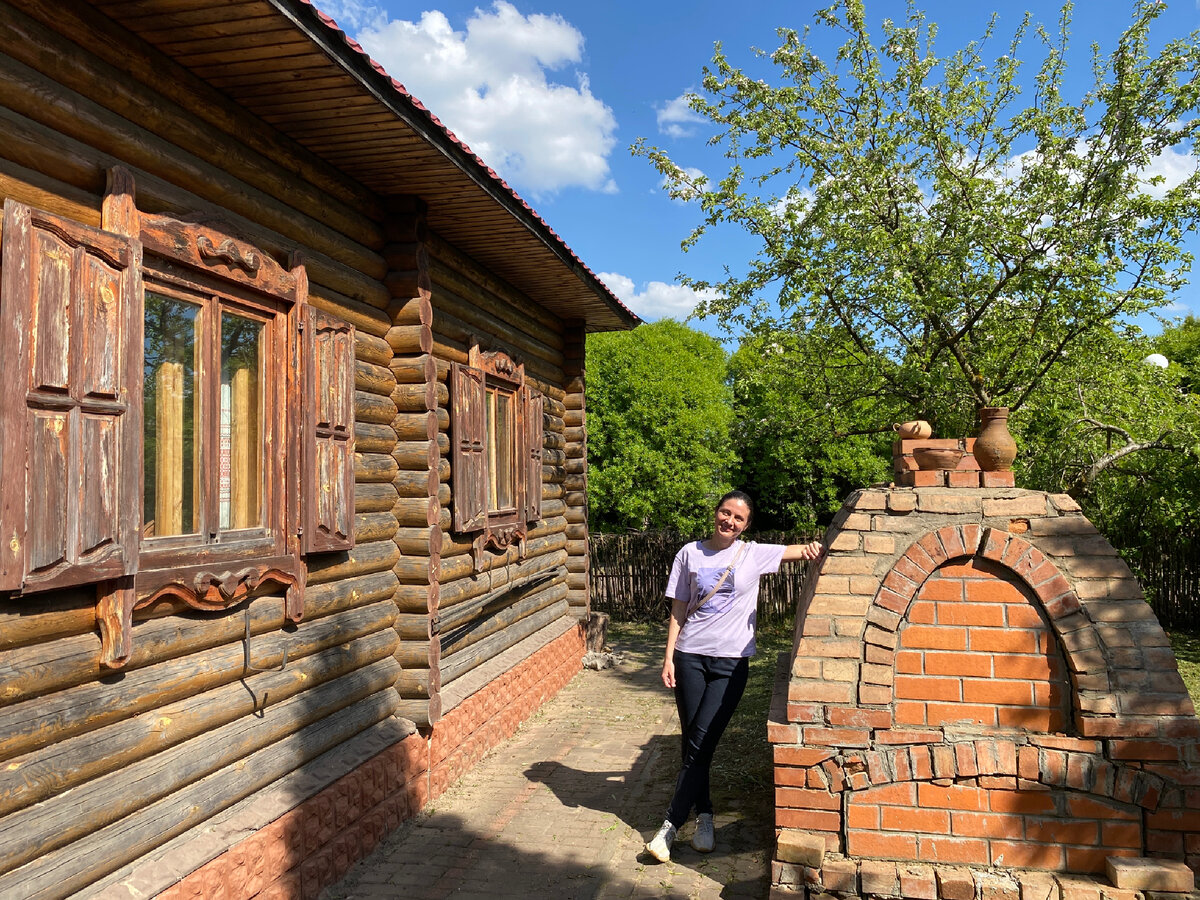 В этнографической деревне, агрогородок Буйничи