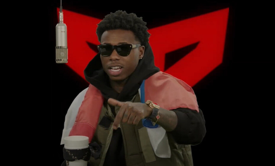    Спартаковец Промес записал очередной музыкальный клип. Фото: Скриншот канала Mask Music на YouTube