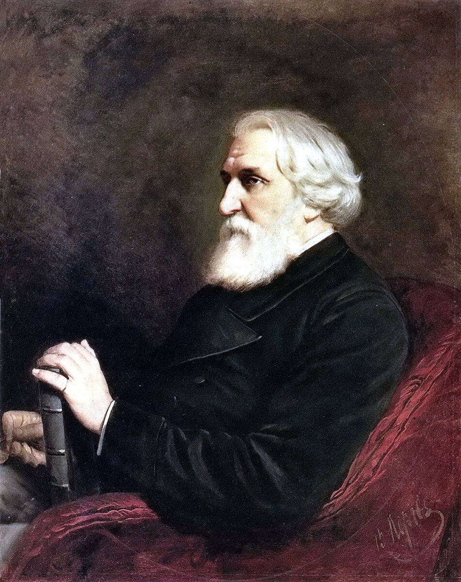 Василий Перов 1833 - 1882. Портрет И.С. Тургенева