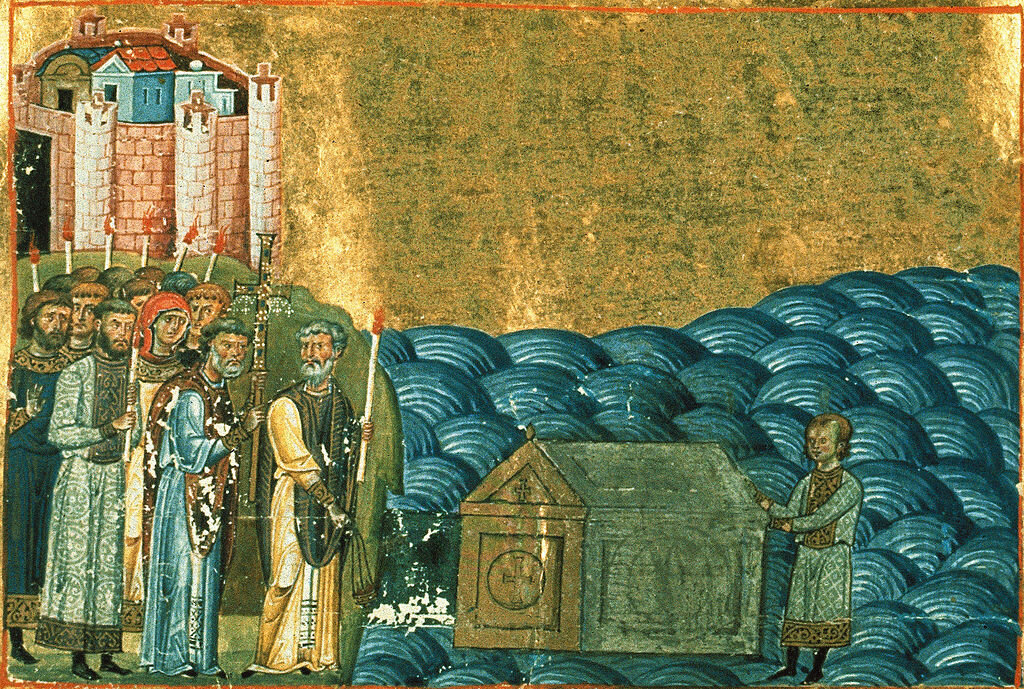 Древнейшие предполагаемые изображения Кирилла и Мефодия. фото: wikipedia.org
