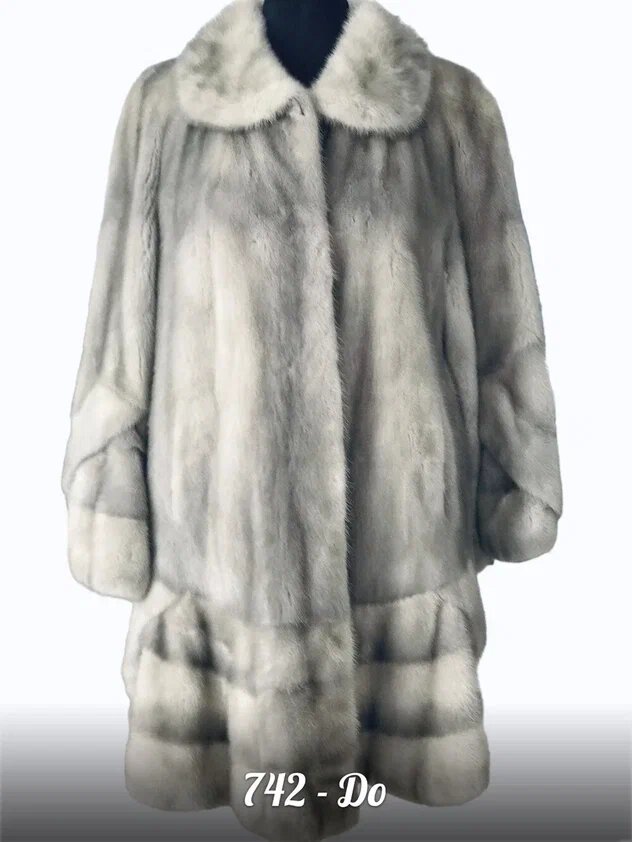 Переделка пальто из меха норки. Ателье Ирины Берзиной. 