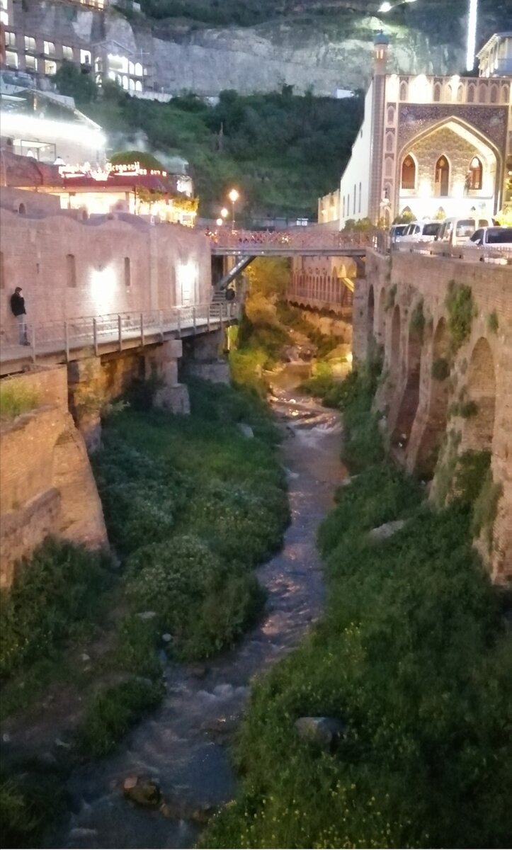 Тбилиси. Район серных бань