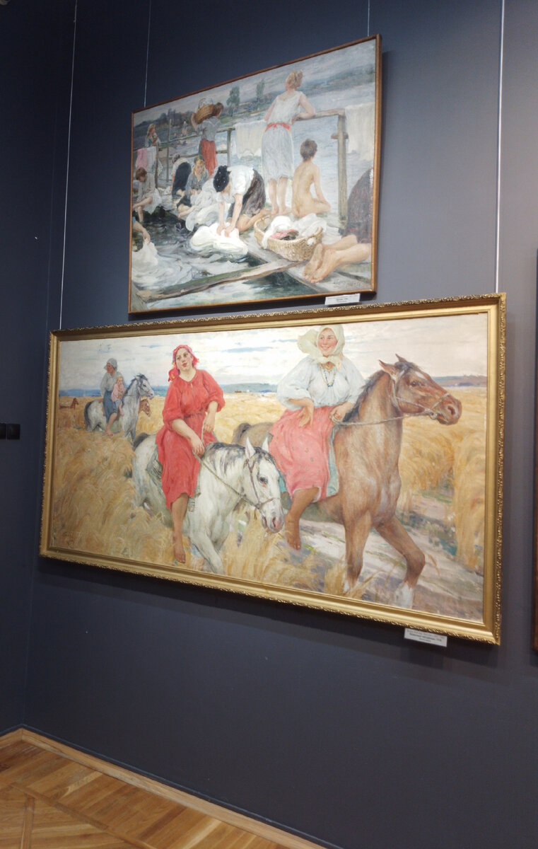 Выставка " Александр Бучкури и Елена Киселева "в Тульском музее изобразительных искусств.