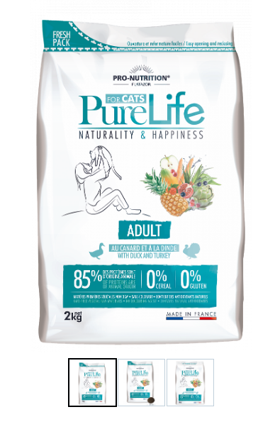PURE LIFE ADULT WITH DUCK AND TURKEY