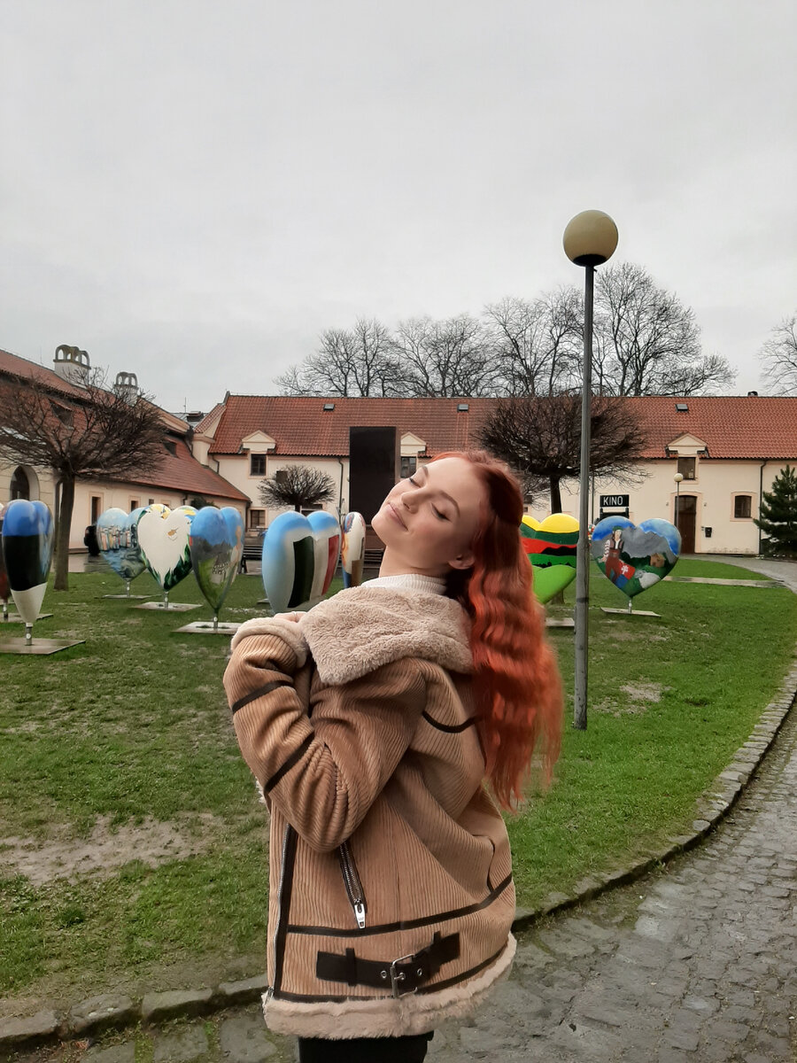 На первой фотографии изображен двор нашего замка, второе фото - вид из окна учебного заведения. Третье фото - другой ракурс вида из нашего окна. 