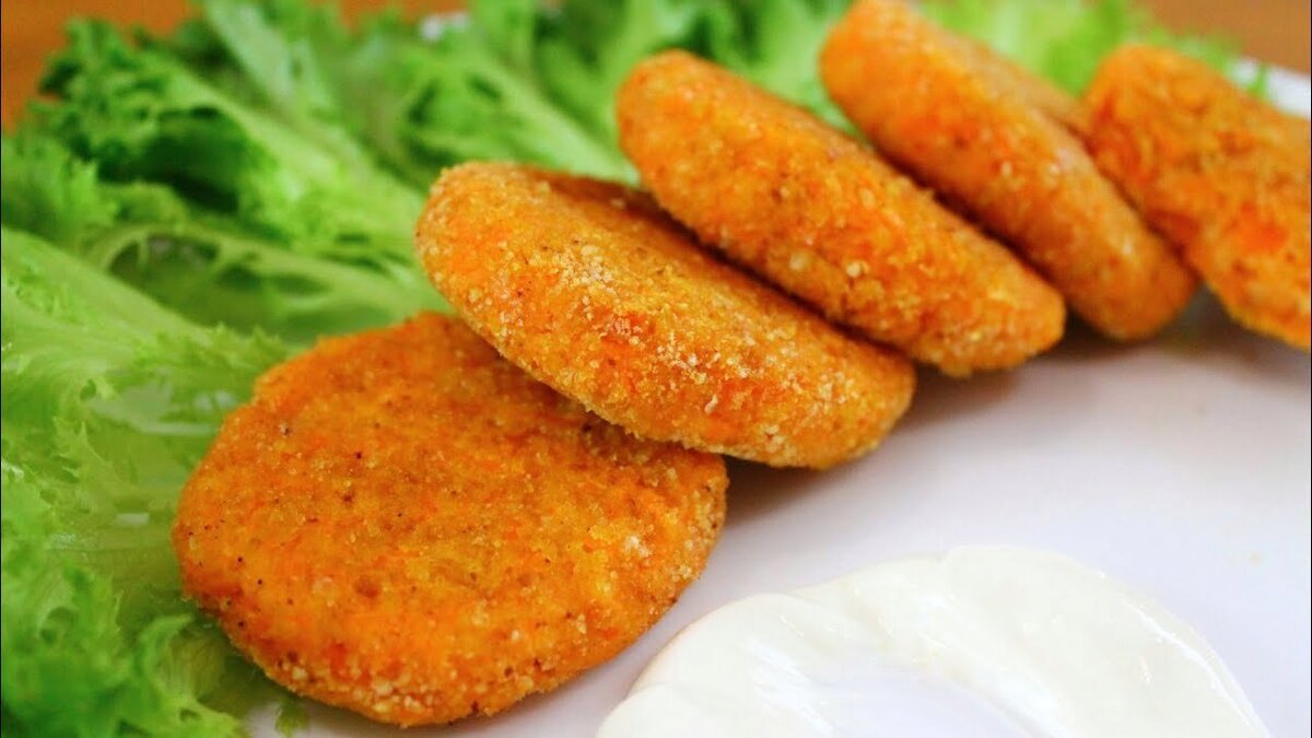 Котлеты из моркови