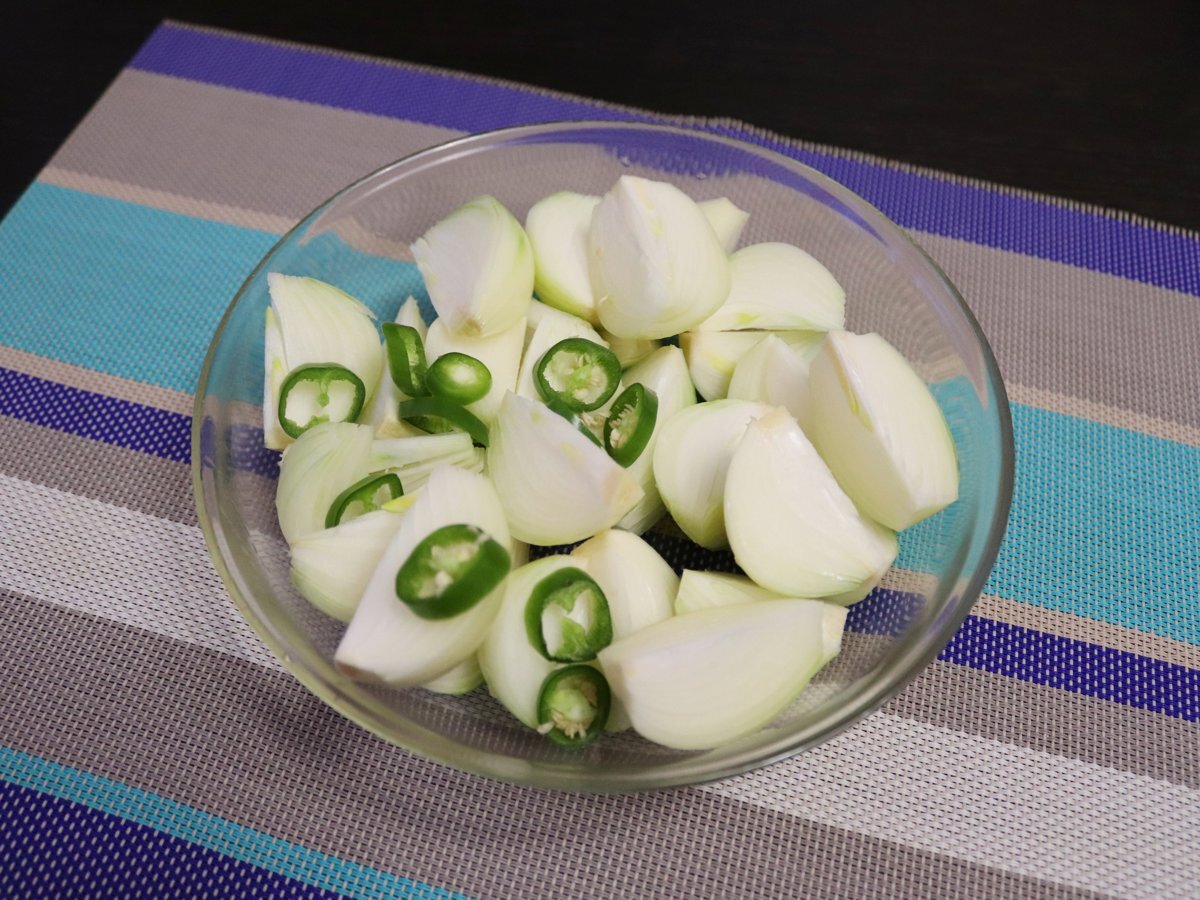 Корейские закуски из рисовой муки