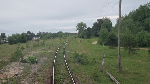 Бывшая станция Охват, Бологое-Полоцкая дорога