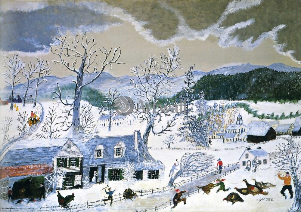 Как начать рисовать в 76 лет и стать всемирно известной художницей ...