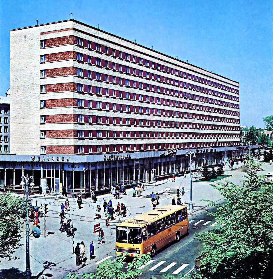 Курск в 1980ых годах. 